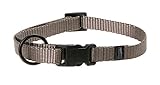 Karlie Art Sportiv Plus Halsband verstellbar neue universal Farben Mix and Match L: 20 - 35 cm B: 10 mm XS grau