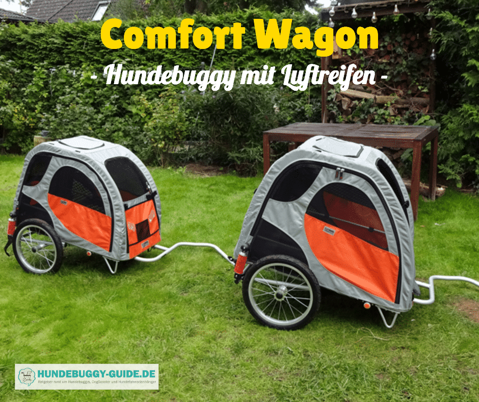 Hundebuggy mit Luftreifen Comfort Wagon